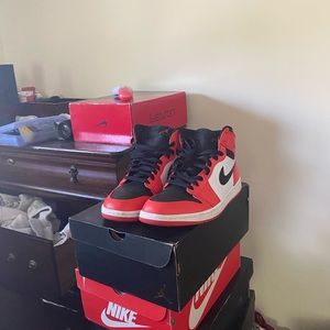 SIZE 10.5 HOME DEPOTS AJ 1’s